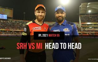 SRH vs MI Head to Head Match 55 IPL 2021